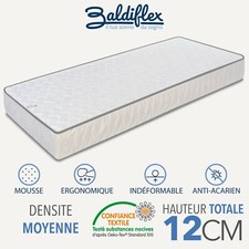 MATELAS 140 190 H12 CM MOUSSE