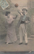 CP SERIES MUSTACHE CANE CANE WOMAN BUN WITH BALLOON - GAME - 42519