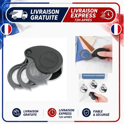 Loupe pliante carson triview - loupe,