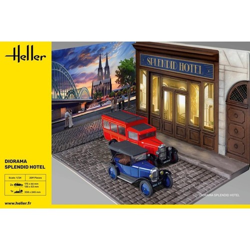 Heller 50330 maquette diorama - maquette,