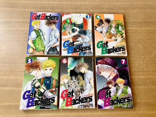 Lot manga get backers - get,