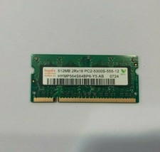 barrette de Mémoire ddr2 pc-portable 512mb pc2-5300 667mhz ram DDR2 512Mb