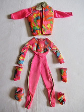 BARBIE - COMPLETE SKI FUN OUTFIT with MOUFLES and GAETRES 1991 - 242-9