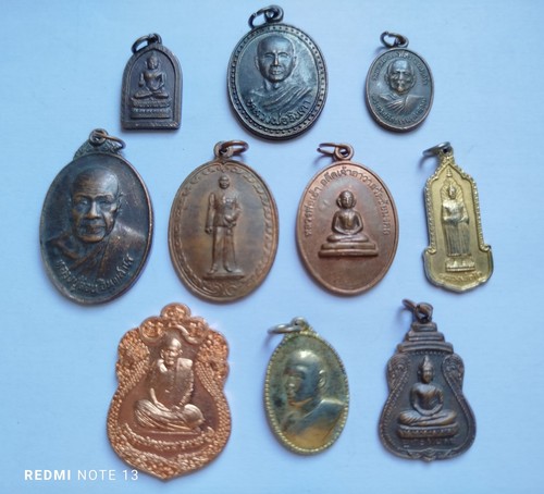 Lot phra rian médaille - rian, ,