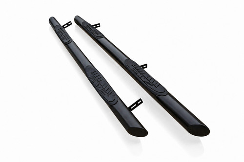Barres latérales inox noir - 3",