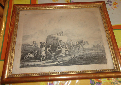 1795 ancienne eau - forte, de