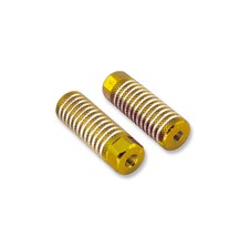 Peg Repose-Pieds Repose-Pied Antérieur Postérieur Vélo BMX Vélo 24Tx26T Or