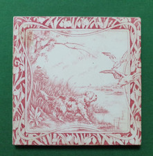 Ancien grand carreau faïence