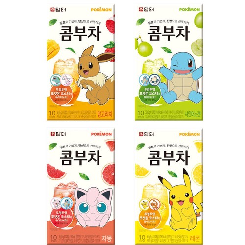 Damter pokemon kombucha mango - damter, (mango