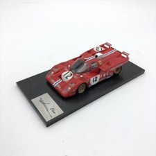 Marsh Models 1/43 Ferrari 512M 1971 Le Mans Nart #12 Posey/Adamov Action Figure Car