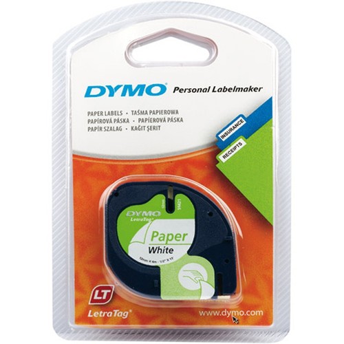 Ruban dymo letratag - dymo, 12mmx4m