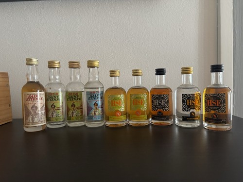 Lot mignonettes rhum saint - lot, 9