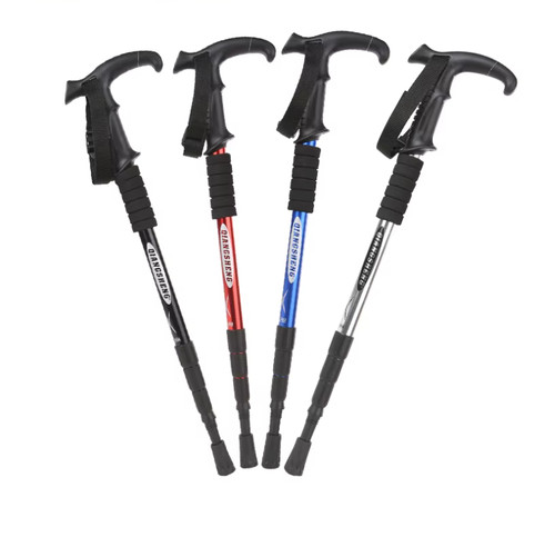 Bâton randonnée pliable - randonnée,