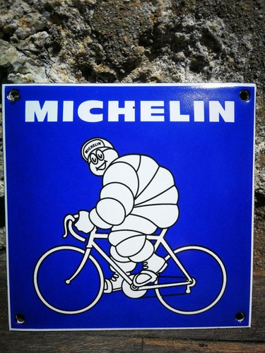 Plaque émaillée michelin no - plaque,