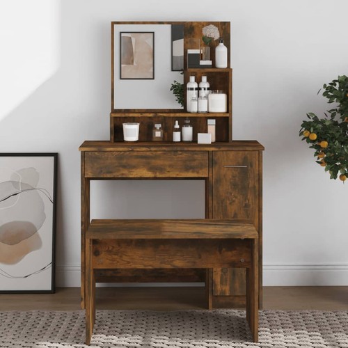 Coiffeuse avec miroir table - coiffeuse, de