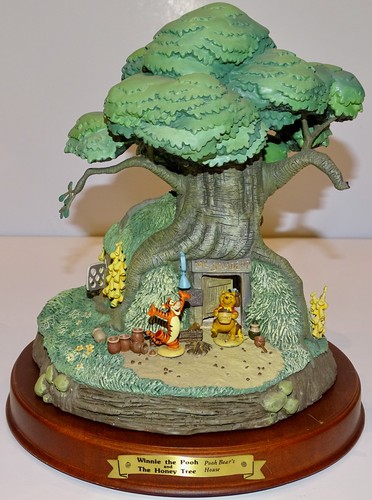 Wdcc pooh bear house - house, +