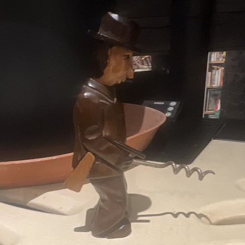 Tire bouchon figurine homme - tire-bouchon, en