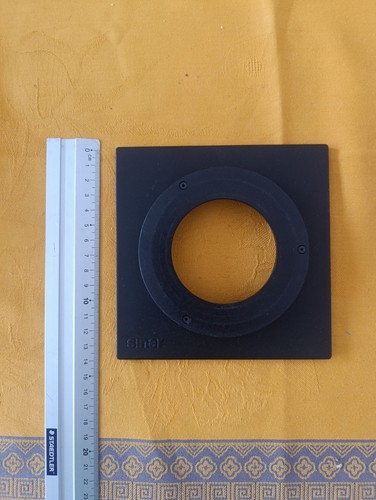 Platine porte objectif sinar - platine,