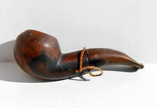 BEAUTIFUL OLD HEATHER TOBACCO CURVED PIPE, FALSTAFF 996B PIPE ENGLAND L:13cm