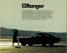 Catalogue brochure GM Ranger