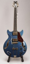 Ibanez AMH90PBM AM Series Artcore 6-String Elec Guitar - Prussian Blue Metallic