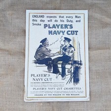Affiche Pub Ancienne PLAYER'S