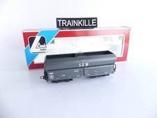 302932 / LIMA ITALY HO WAGON TREMIE A BOGIES SGW BY THE SNCF
