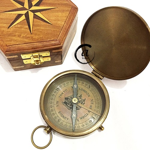 Boussole marine laiton - marine, en