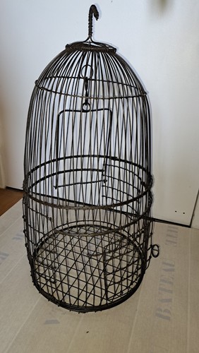 Cage oiseaux fer - en,