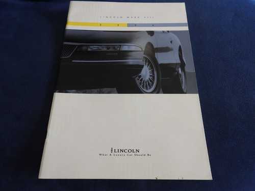 Catalogue lincoln mark - lincoln,