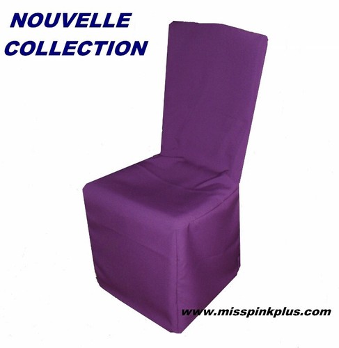 Lot housse de chaise en - 6,
