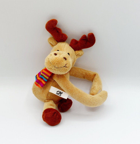 Peluche doudou renne - , beige