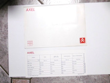 CITROËN AXEL nuancier année