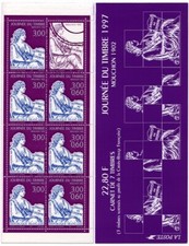 Timbre France Carnet  BC3053** JOURNEE DU TIMBRE 1997  non pliée
