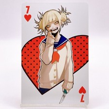 Carte à jouer Himiko Toga My Hero Academia Heart 7 Jump Japan Limited Anime F/S