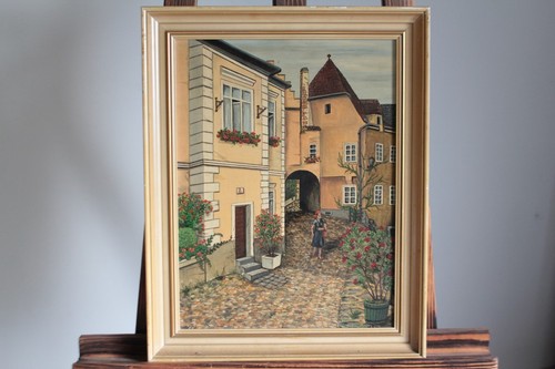 Tableau peinture hirsch krems - tableau,