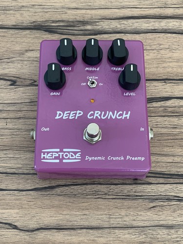 Pédale guitare deep crunch - crunch,