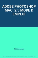 ADOBE PHOTOSHOP MAC. 2,5 MODE