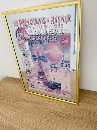 Cadre miroir publicitaire - cadre,