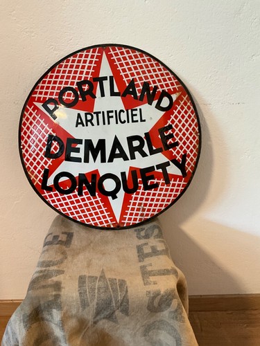 Plaque émaillée ancienne - émaillée,