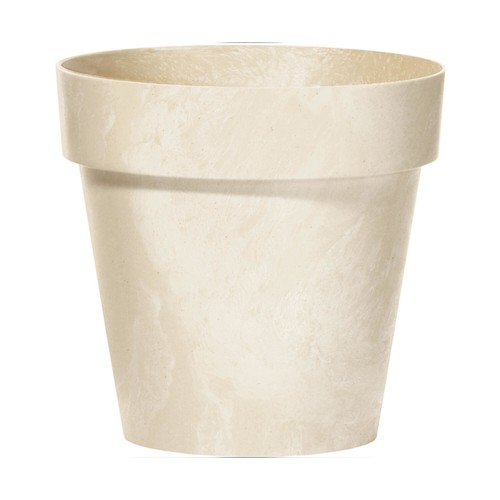 Pot fleurs rond cube - de,