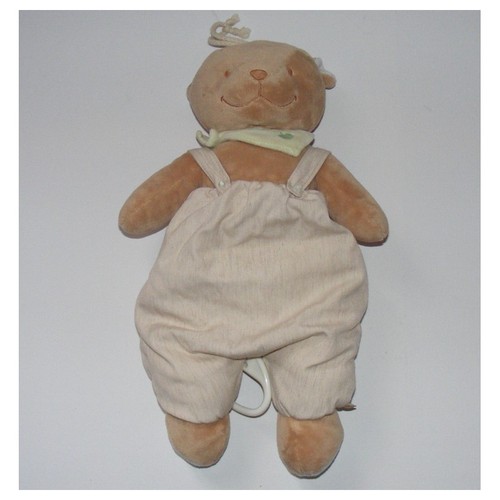 Doudou musical ours beige