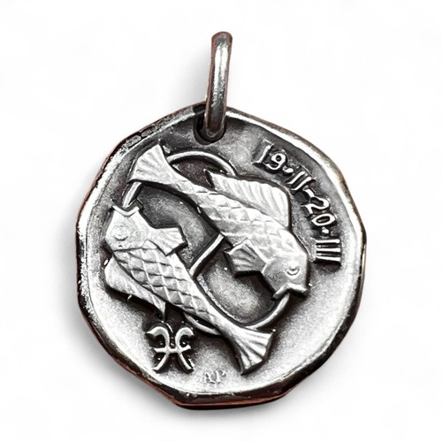 Zodiaque poisson médaille - zodiaque,