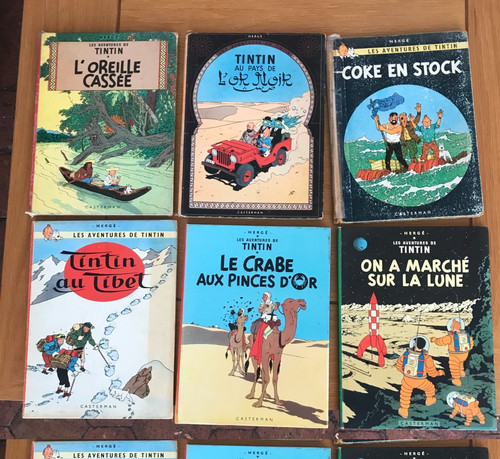 Lot tintin anciens - lot, 6
