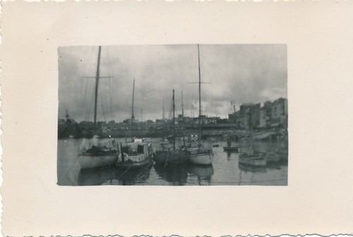Snapshot bateaux mer port