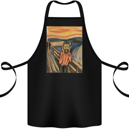 Tablier coton peinture - tablier,