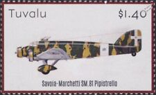 Savoia-Marchetti SM.81 PIPISTRELLO Italian WWII Tri-Motor Bomber Aircraft Stamp
