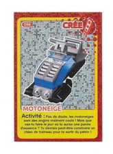 LEGO Card - 2018 - #098 - Snowmobile