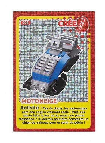 Carte lego 2018 n - 2018, n°098