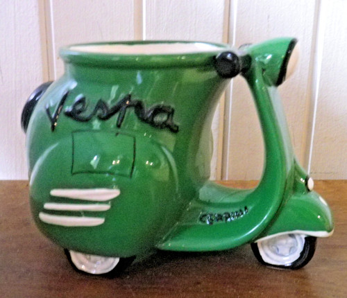Vespa scooter pot vintage - vespa,